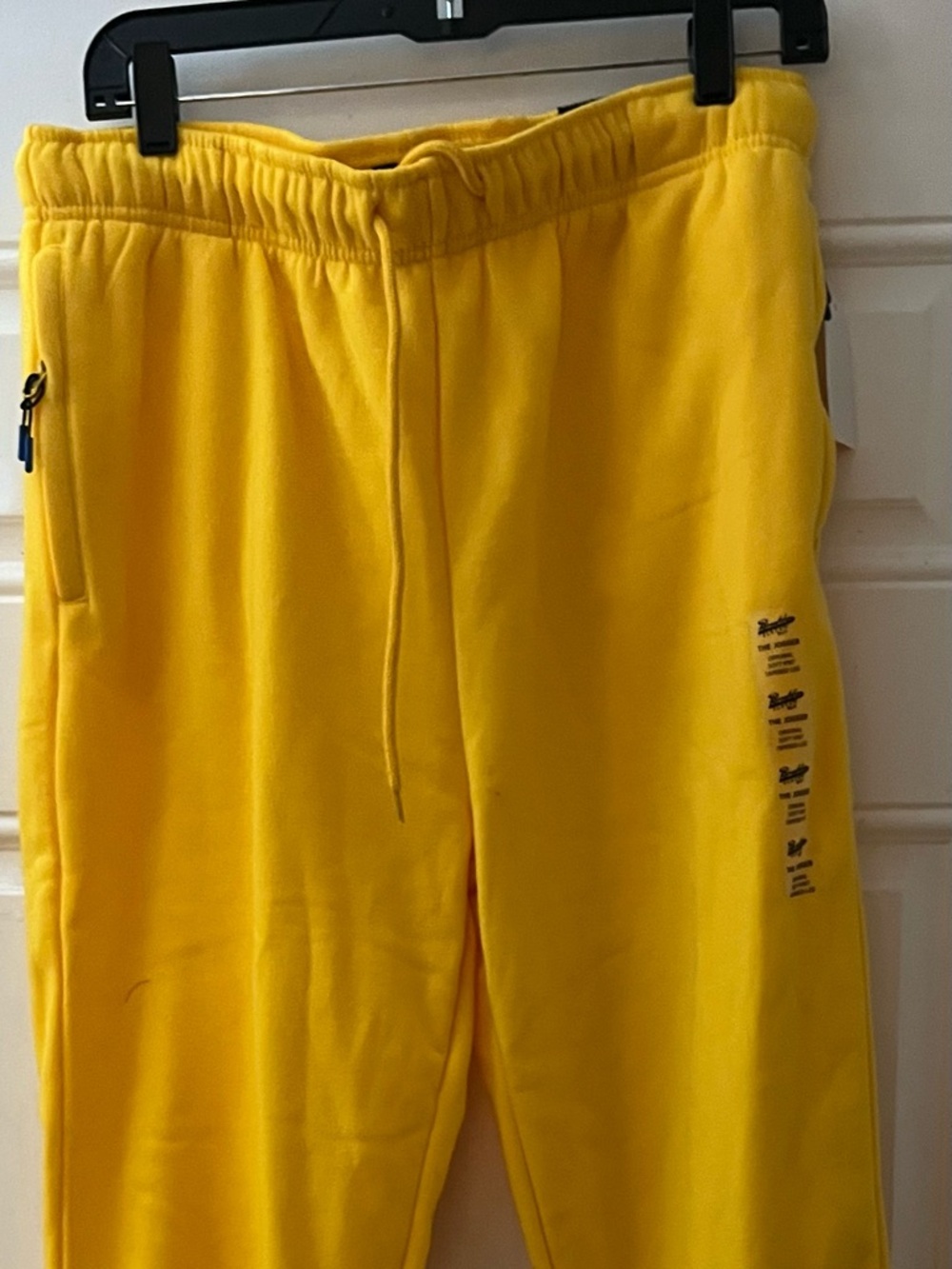 New Brooklyn Cloth Bright Yellow Men’s Sweatpants